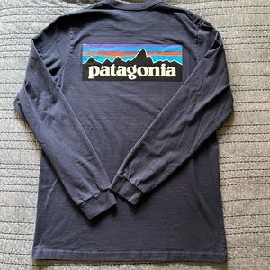 mens Patagonia long sleeve shirt